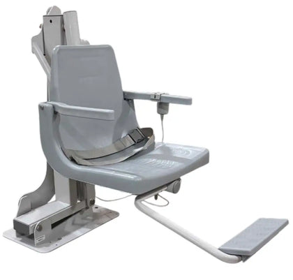Global Pool Products SXR Extended Reach ADA Pool Lift, 350 lb, with Concrete Anchor Sleeve, SXRSA
