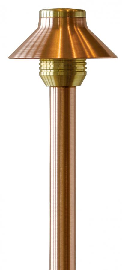 FX Luminaire SPLED20W12RCU, 12" Copper SP Path Light, 20W LED