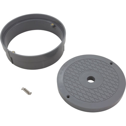 Hayward SPX1084RADGR round collar and cover assembly, dark gray