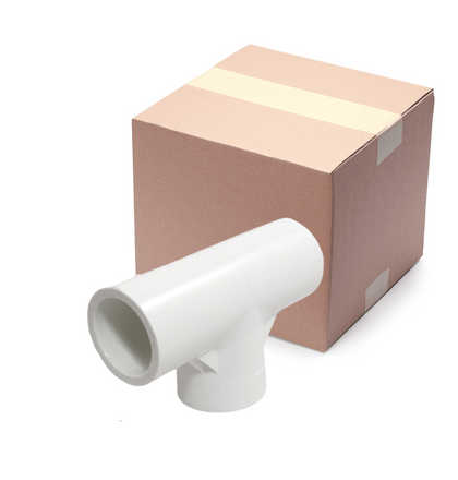Dura 1/2-Inch Tee, Slip x Slip x Fipt, Box of 150