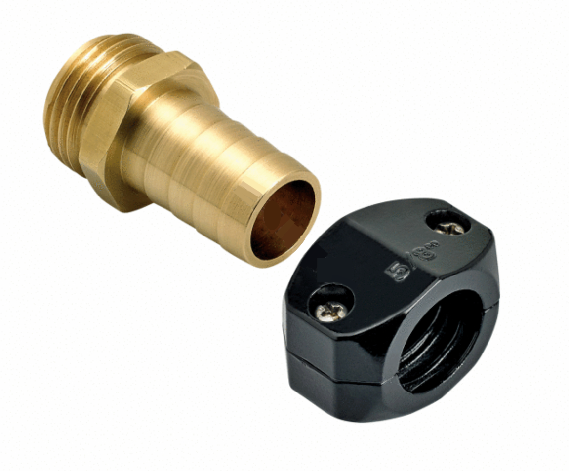 Underhill Clamp with Male Brass Mender HR-58M