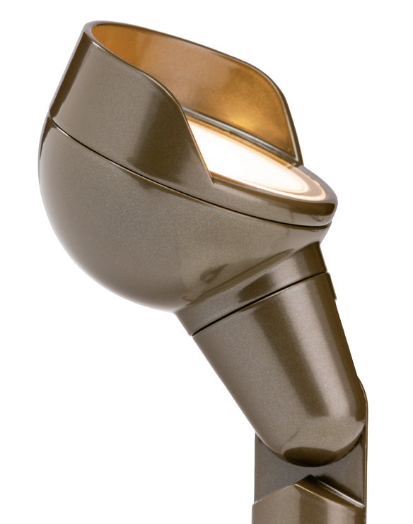 FX Luminaire WSLED35WBZ, 7.11" Bronze WS Wall Wash 35W LED 2700K