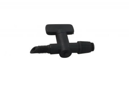 NDS Black 180° Hydro-Flo Adjustable Fan Spray Jet 0-25 Gph (100 Per Bag)