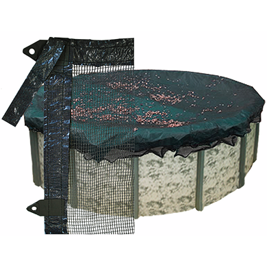 Pooltux Above Ground Leaf Guards Winter Cover 30' Round | LN34A
