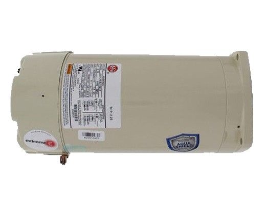 Nidec ASB843A 2 HP 56Y square flange pool pump motor in almond