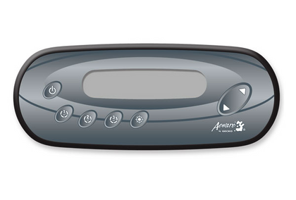 Gecko Alliance 0607-005012 Aeware IN.K450 seven button spa control panel with overlay