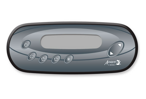 Gecko Alliance 0607-005012 Aeware IN.K450 seven button spa control panel with overlay