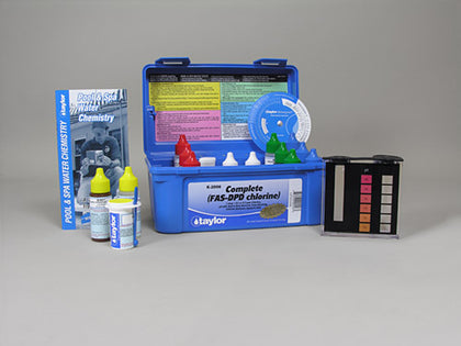 Taylor K-2006 complete FAS-DPD chlorine pool and spa water test kit