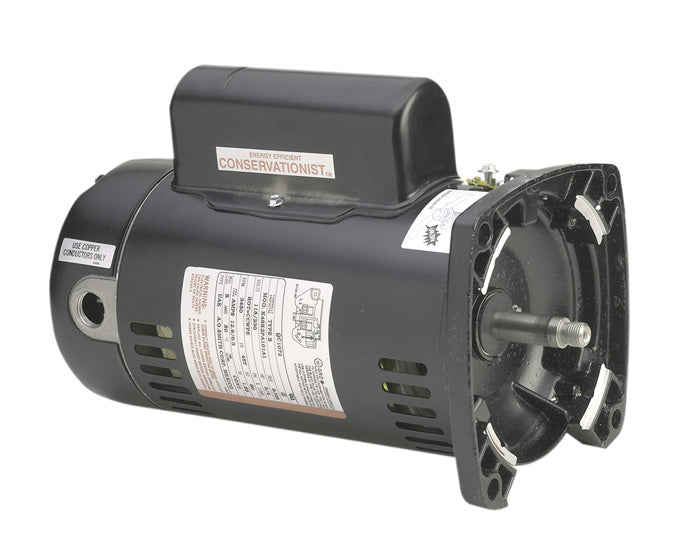 Century USQ1072 square flange 3/4 HP up-rate pool pump motor, 115/230V
