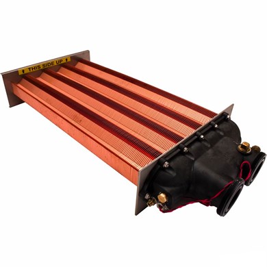 Hayward HAXHXA1403 heat exchanger assembly for H400 H-Series pool heaters