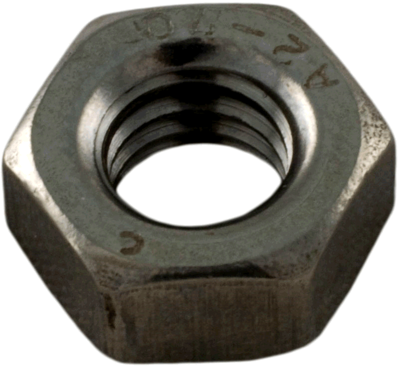 Pentair 152167 stainless steel M6x1 hex nut for PacFab multiport valves