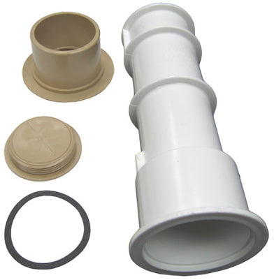 Waterway 540-6709-BEI tan concrete volleyball and umbrella pole holder, product photo