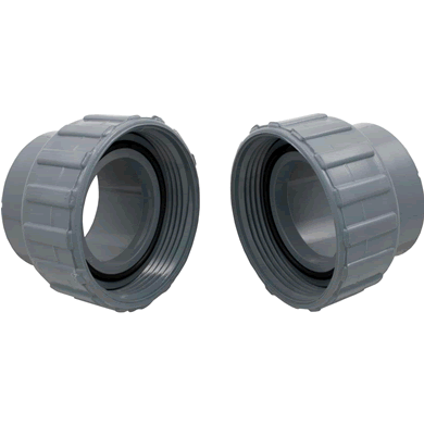 Raypak Genuine OEM 2 in. PVC Connector and Nut