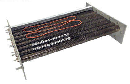 Raypak 010367F cupro-nickel tube bundle for 406 and 407 pool heaters