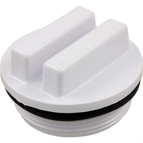 Hayward SP1022C 1-1/2 in. white threaded drain plug with o-ring