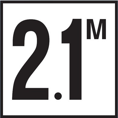 Inlays C622721 2.1M non-skid ceramic pool deck depth marker tile