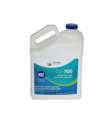 Orenda CV-700 catalytic enzyme water cleaner and phosphate remover, 1 gallon bottle