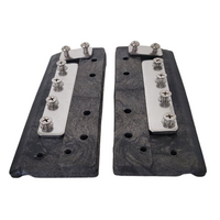 Coverstar A1100 under track slider assembly for detachable rope set, black