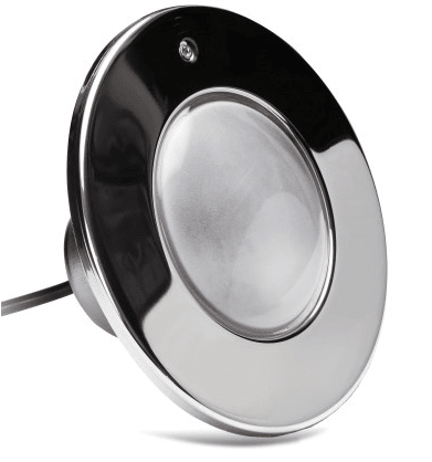J&J Electronics PureWhite LED pool light, SwimQuip series, 120V with 50 ft cord