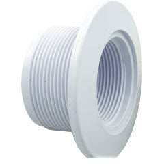 Pentair 542405 standard body return fitting in white for concrete pools