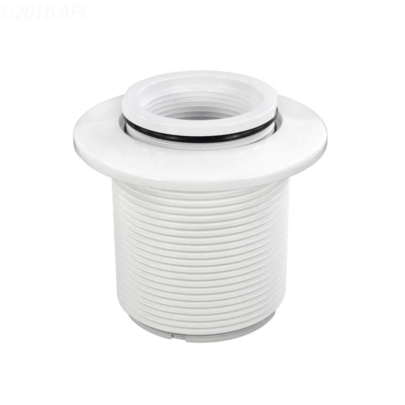 Hayward SP1022S2 white concrete pool return fitting, 2 in. socket