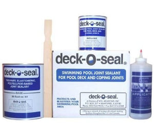 Deck-O-Seal 4701035 pour grade joint sealant kit, redwood, 96 oz.