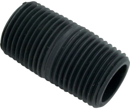 Pentair R172256 1/2 in. short MPT nipple for Rainbow automatic chlorine feeders