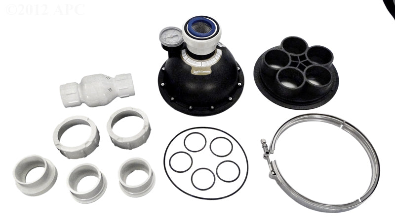 Zodiac 5-port water valve for Caretaker in-floor cleaning system, 5-9-2200