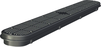 CMP 25506-324-100 black cover and frame for 32 inch channel main drain