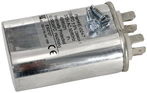 Jandy R3001100 fan motor capacitor, 7.5/370 MFD, for EE2000, EE2500 and EE3000 heat pumps