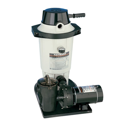 Hayward Perflex EC40C80STL 20 sq ft DE filter system with 1HP pump