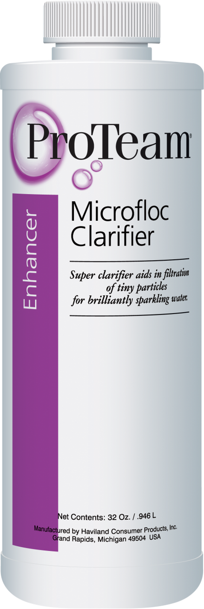 Proteam Microfloc clarifier, 1 quart bottle