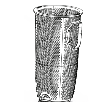 Pentair 074162Z strainer basket for IntelliFlo3 VSF 1.5 HP pump