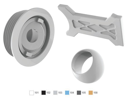 AquaStar JO101 white flush retrofit eyeball
