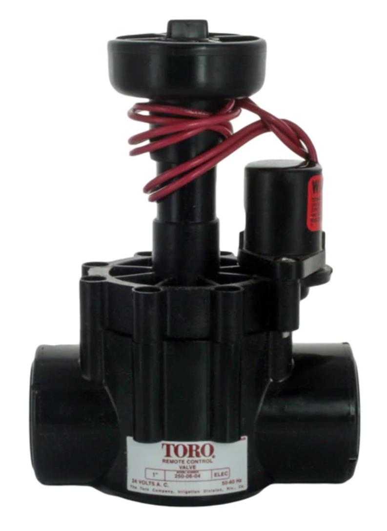 Toro 250-06-04 1 inch FIPT plastic valve with female coupling