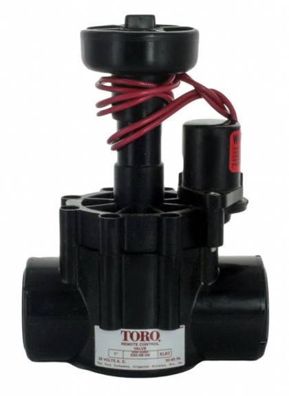Toro 250-06-04 1 inch FIPT plastic valve with female coupling
