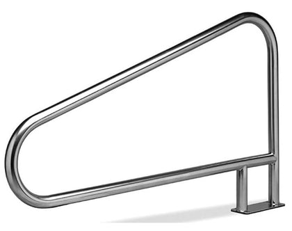 S.R. Smith PR-500 stainless steel deck mount pool rail