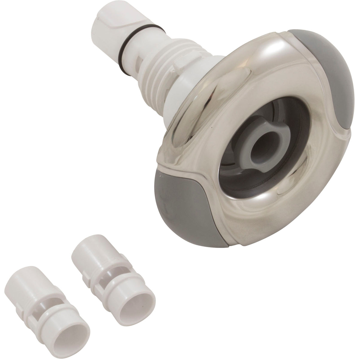 CMP Spa Master 25591-111-000 stainless steel and gray 2 inch directional jet internal