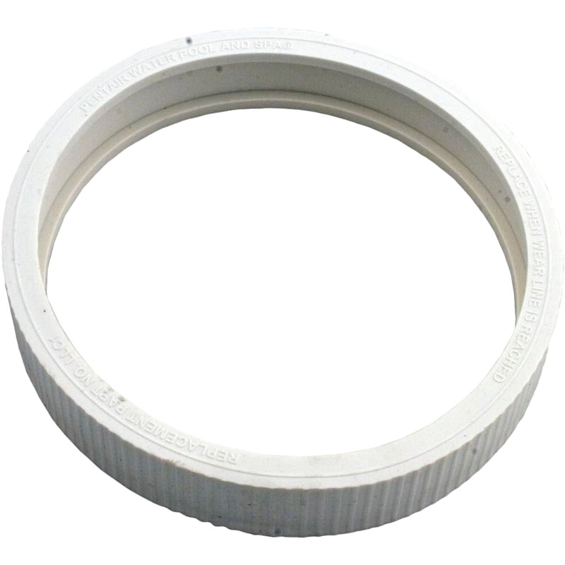 Pentair LLC1 white ribbed rubber tire for Legend 4-Wheel pool cleaner large wheel, product photo