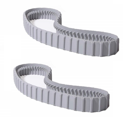 Maytronics 9983152-R2 gray tracks, set of 2, for Dolphin robotic pool cleaners