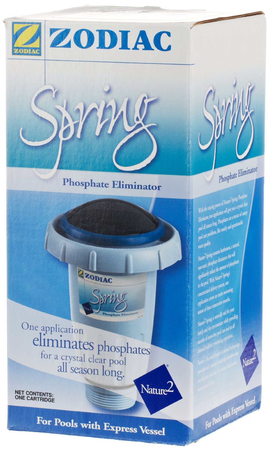 Zodiac W27012 replacement spring for Nature2 Express Single mineral systems