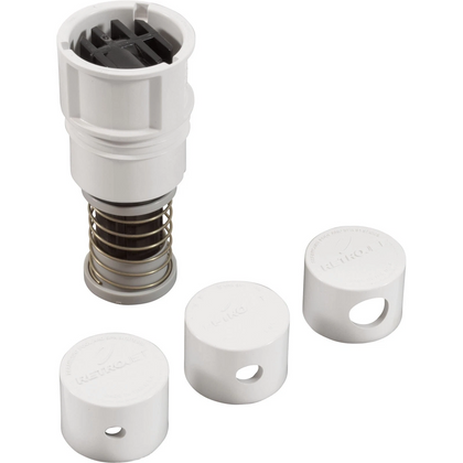 Paramount 004652495401 white RetroJet nozzle for bayonet Caretaker 99 heads