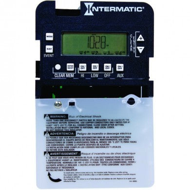 Intermatic P1403ME electronic pump motor controller mechanism with seasonal adjustment