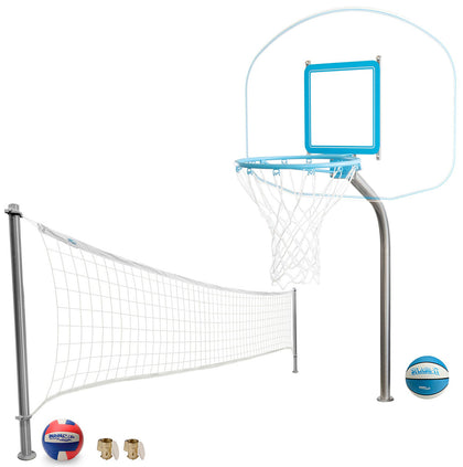 Dunn-Rite DMC450 Regulation ClearHoop and Stainless DeckVolly combo set
