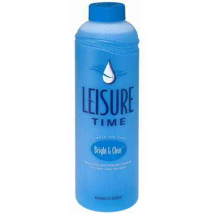 Leisure Time Bright and Clear spa water clarifier, 1 qt bottle