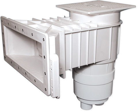 Waterway 540-8500 Renegade wide mouth vinyl liner skimmer, 9 in. throat, white