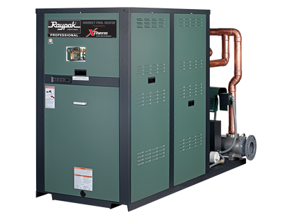 Raypak Xtherm P-1505A 1,500,000 BTU natural gas commercial pool heater