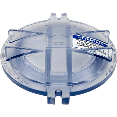 Hayward SPX3000D clear hand knob strainer cover for Super II pumps