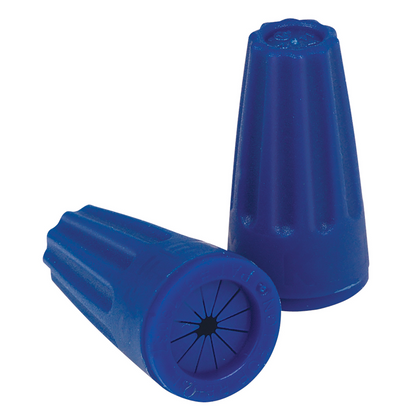 King Innovation 10222 blue 600V low voltage wire connector, product photo