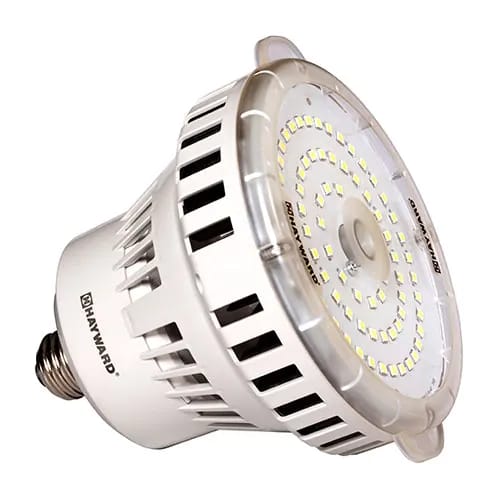 Hayward BPWUS11120 white CrystaLogic LED pool light bulb, 500W 120V